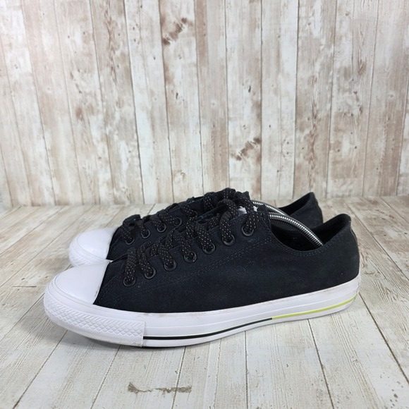 Converse Chuck Taylor All Star Black Canvas Low Top Sneakers Men US 11 EUR 45 - Picture 2 of 8